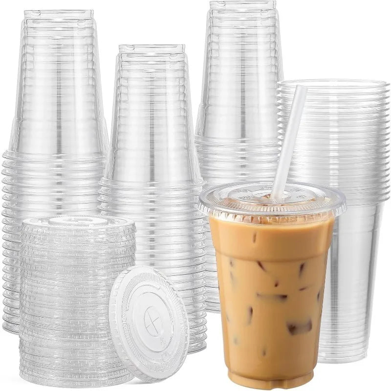 Disposable Plastic Cup with Lid