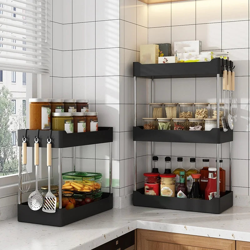 Kitchen Spice Storage Rack Multi-Functional