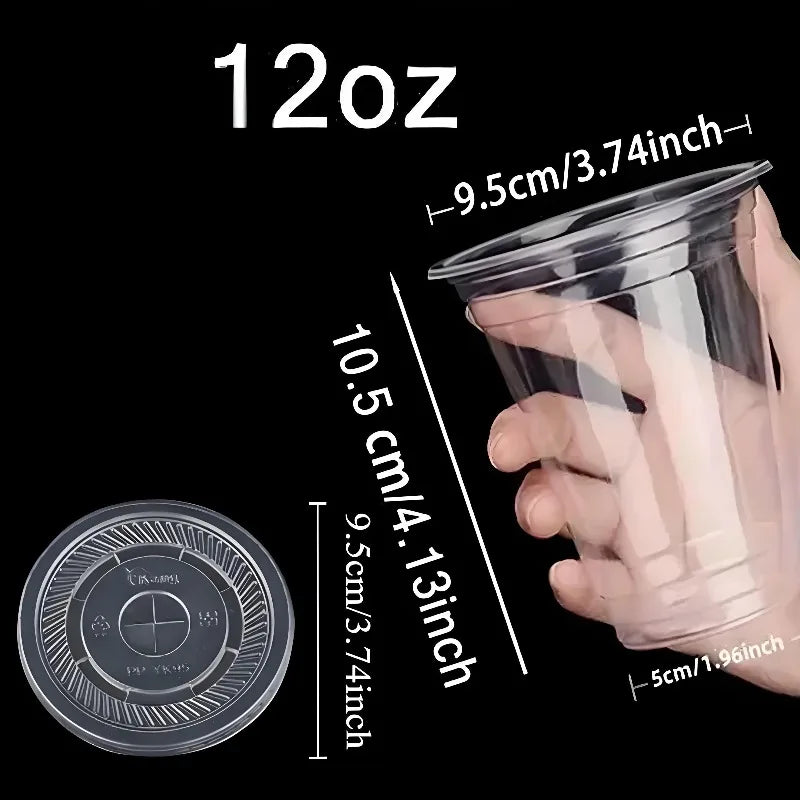 Disposable Plastic Cup with Lid